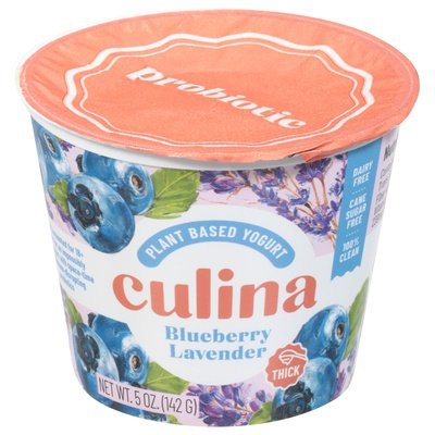 Culina Yogurt Plant Based Blueberry Lavender Thick 12/5 OZ [UNFI #2317923] [ebt]