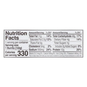 OG2 Reds All Natural Bean & Cheese 12/5 OZ [UNFI  #2790228]