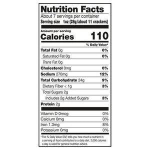 Pretzel Crisps Pretzel Crackers Original Deli Style 12/7.2 OZ [UNFI #1799899] [ebt]