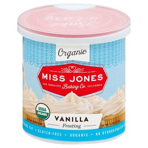 Miss Jones Baking Co Frosting Vanilla 6/320 GR [UNFI #1725209] [ebt]