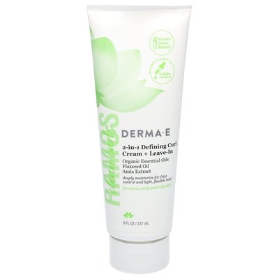 Derma E Cream + Leave-In Defining Curl 2-In-1 1/8 OZ [UNFI #3025814] T