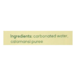 Sanzo Sparkling Water Calamansi 12/12 OZ [UNFI #2708030] [ebt] T