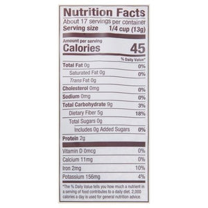 Bobs Red Mill Wheat Bran 4/8 OZ [UNFI #2533040] [ebt]