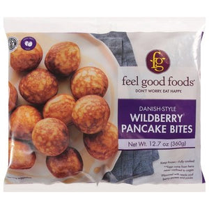 Feel Good Foods Wildberry Pancake Bites 8/12.7 OZ [UNFI  #2785806]