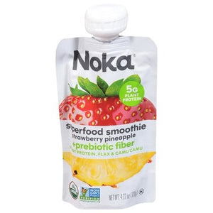 Noka Superfood Smoothie Strawberry Pineapple 6/4.22 OZ [UNFI #2308120] [ebt]