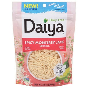 Daiya Cheese Spicy Monterey Jack Shreds 12/7.1 OZ [UNFI #2130409] [ebt]