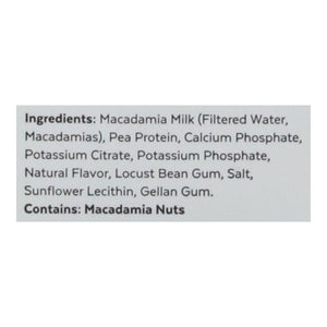 Milkadamia Macadamia Milk Unsweetened Barista 6/32 OZ [UNFI #2667350] [ebt]