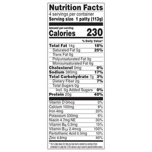 Beyond Meat Plant Based Burger Patties 6/16 OZ [UNFI  #2791010]