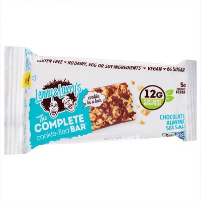 Lenny & Larrys Cookie Bar Chocolate Almond Sea Salt 9/1.59 OZ [UNFI #2775724] [ebt]