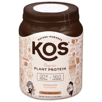 Kos Plant Protein Organic Chocolate Flavored 19.6 OZ [UNFI #2521318] T