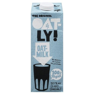 Oatly Oat Milk 100% Vegan 12/32 OZ [UNFI #2685683] [ebt]