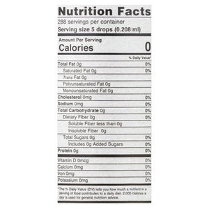 Sweet Leaf Stevia Sweetener Vanilla Creme Flavored 2 OZ [UNFI #0662296] [ebt] T