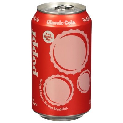 Poppi Prebiotic Soda Classic Cola 12/12 OZ [UNFI #2724508] [ebt] T