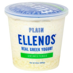 Ellenos Yogurt Greek Plain Unsweetened 6/24 OZ__ [UNFI #2597631] [ebt]