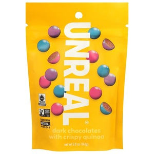 Unreal Dark Chocolates With Crispy Quinoa 6/5 OZ [UNFI #2339463] [ebt] T