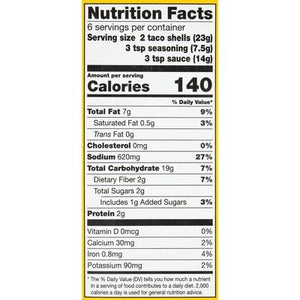 Garden Of Eatin Yellow Corn Taco Kit 12/9.4 OZ [UNFI #563213] [ebt]