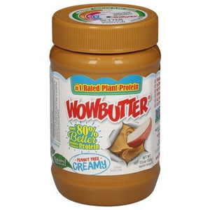 Wowbutter Toasted Soybutter Peanut Free Creamy 6/17.6 OZ [UNFI #0970822] [ebt]