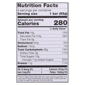 Gomacro Macrobars Coconut + Almond Butter + Chocolate Chips 7/4/2.3 OZ [UNFI #2568228] [ebt]