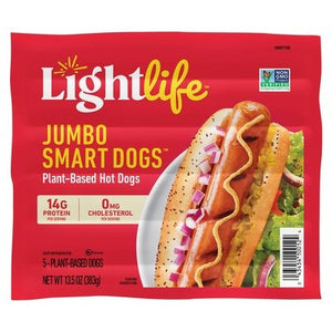 Lightlife Foods Hot Dogs Plant-Based 12/13.5 Z [UNFI #2814275] [ebt]