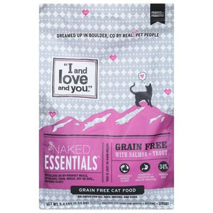 I And Love And You Cat Food Grain Free with Salmon + Trout 4/3.4 LB [UNFI #02686392]