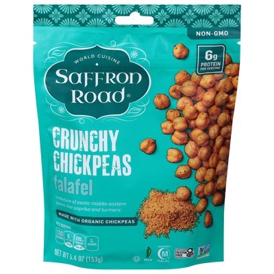 Saffron Road Crunchy Chickpeas Falafel Mild 12/6 OZ [UNFI #2865921] [ebt]