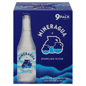 Mineragua Sparkling Water 9 Pack 1/9/12.5 Z [UNFI #2772614] [ebt] T