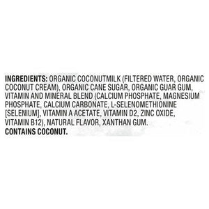 So Delicious Coconutmilk Organic Vanilla 12/32 OZ [UNFI #337097] [ebt]