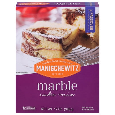 Manischewitz Cake Mix Marble 12/12 OZ [UNFI #0122820] [ebt]