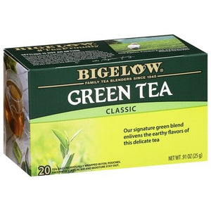 Bigelow Green Tea Classic Tea Bags 6/20 Bag [UNFI #0190439] [ebt]