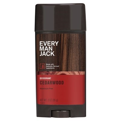 Every Man Jack Deodorant Aluminum Free Cedarwood 3 OZ [UNFI #0689539] T