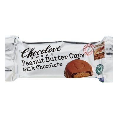 Chocolove Milk Chocolate Peanut Butter Cups 33% Cocoa 10/1.2 OZ [UNFI #2950343] [ebt] T