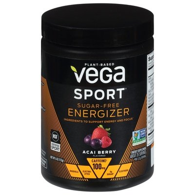 Vega Energizer Sugar-Free Acai Berry Flavored 4 OZ [UNFI #2309870] T