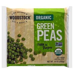 OG2 Wood Green Peas 12/10 OZ [UNFI  #0154419]