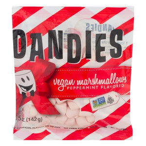 Dandies Marshmallows Vegan Peppermint Flavored 10/5 OZ [UNFI #2586055] [ebt] T