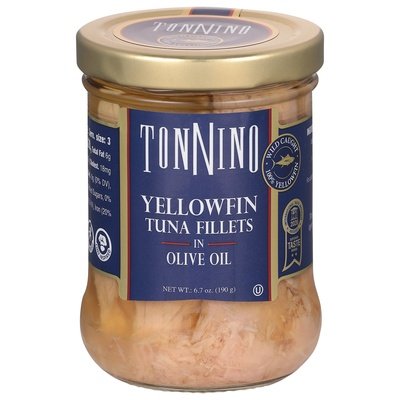 Tonnino Tuna Fillets Yellowfin 6/6.7 OZ [UNFI #1818558] [ebt]