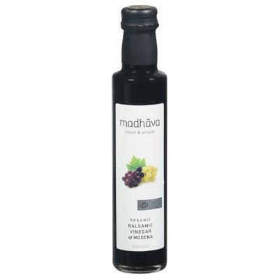 Madhava Balsamic Vinegar Of Modena Organic 6/8.45 OZ [UNFI #2545150] [ebt]