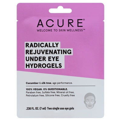Acure Under Eye Hydrogels Radically Rejuvenating 12CT [UNFI #2268233] T