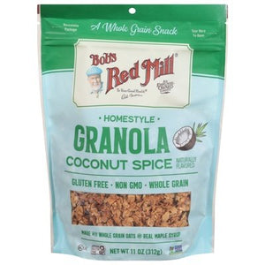 Bobs Red Mill Granola Coconut Spice Homestyle 6/11 OZ [UNFI #2442614] [ebt]