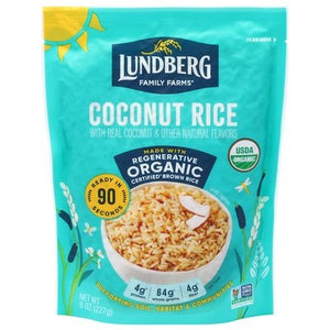 Lundberg Family Farms Coconut Rice Organic 6/8 OZ [UNFI #2905198] [ebt]