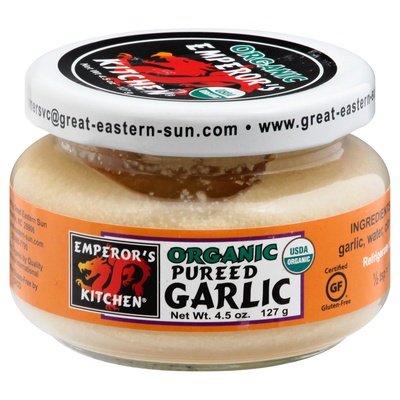 Emperors Kitchen Garlic Organic Pureed 12/4.5 OZ [UNFI #0932426] [ebt]
