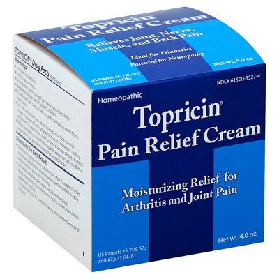 Topricin Pain Relief Cream 4 OZ [UNFI #0660118] T