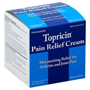 Topricin Pain Relief Cream 4 OZ [UNFI #0660118] T