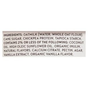 Nancys Springfield Creamery Yogurt Non-Dairy Oatmilk Probiotic Vanilla 6/24 OZ [UNFI #2364255] [ebt]
