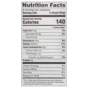 Brooklyn Bred Crust Pizza Thick Sicilian 12/10.8 OZ [UNFI  #2975712]