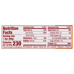 Think High Protein Bar Chocolate Dipped Creamy Peanut Butter 10/2.1 OZ [UNFI #0134155] [ebt]