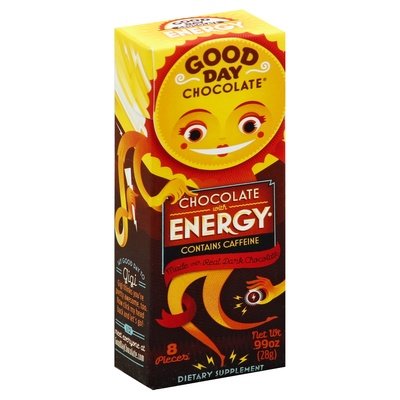 Good Day Chocolate Chocolate with Energy 12/.99 OZ [UNFI #1740752] T