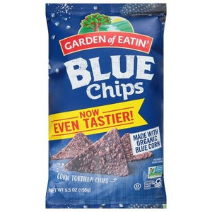 Garden Of Eatin Corn Tortilla Chips Blue Chips 12/5.5 OZ [UNFI #2627172] [ebt]