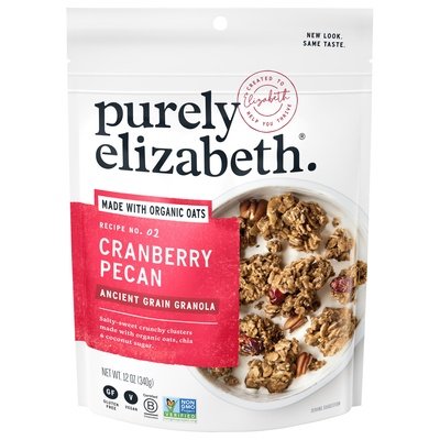 Purely Elizabeth Ancient Grain Granola Cranberry Pecan 6/12 OZ [UNFI #1155506] [ebt]