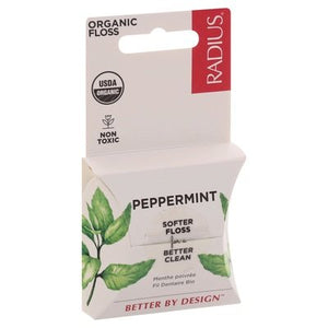 Radius Floss Organic Peppermint 6/55 YD [UNFI #2690089] T