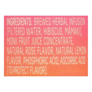 Shaka Tea Herbal Tea Lemon Rose Flavored Caffeine-Free 12/12 OZ [UNFI #2976884] [ebt]